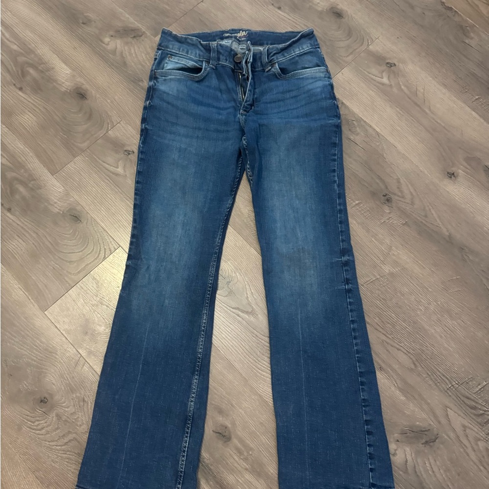 Wrangler Women's Classic Blue Flare Jeans
